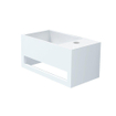 Best Design Mona Droite lave-mains avec porte-serviettes Just Solid 33x18x16cm SW280115