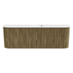 Mondiaz JOYA 123.2cm toiletmeubel - ronding links en rechts kleur Dusk - Wastafel FAYE positie Midden Zonder kraangat kleur Talc. SW1421626