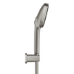 GROHE Essence New Badmengkraan - 29.8cm - Vitalio Joy Badset - ronde handdouche - 3 straalsoorten - met houder - geborsteld supersteel (RVS) SW1565460
