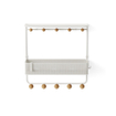 Panier de rangement Umbra Estique 31x32x10cm Acier Blanc SW719963
