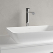 Villeroy & Boch Venticello Lavabo à poser demi encastrable sans trous 55x36cm avec trop-plein Ceramic+ Stone white SW209648