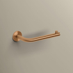 Clou Kaldur porte-rouleau de papier toilette en forme de L sans clapet bronze brossé PVD SW917311
