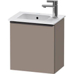 Duravit D-neo Meuble sous vasque 41x27.4x44cm 1 porte Basalte mat SW640934