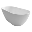 Riho Bilbao Vrijstaand Bad - 150x75cm - solid surface - mat wit SW241482