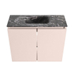 MONDIAZ TURE-DLUX meuble de toilette 60 cm Rosee. Lavabo EDEN Lava position centrale. Avec 1 trou de robinet. SW1104018