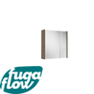 FugaFlow Eccelente Arredo Armoirede toilette 60cm avec panneau latéral Noyer SW1125996