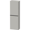 Duravit d-neo armoire de taille moyenne 40x24x132cm avec porte à gauche gris béton mat SW640480