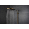 Hansgrohe Pulsify S Puro Ensemble de Douche Thermostatique à Pluie - 26cm - douche principale ronde - douchette à main - bronze brossé (bronzé) SW1151847