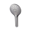 Fortifura Calvi ensemble robinetterie baignoire - bec 22cm recoupable - panneau de commande rond - flexible lisse - douchette ronde - élément encastré - support mural - inox brossé PVD SW1408669
