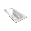 Baignoire Xenz Nassau - 200x90cm - avec trop-plein - sans bonde - Acrylique Blanc SW103300
