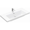 Villeroy & Boch Subway 3.0 Plan vasque 100x47cm 1 trou de robinet avec trop-plein Blanc SW641634