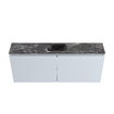 MONDIAZ TURE-DLUX Meuble WC 120 cm Clay. Lavabo EDEN Lava position milieu. Sans trou de robinet. SW1103741