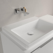 Villeroy & Boch Subway 3.0 Lavabo - 600 x 470 x 165 stone white mat (blanc) CeramicPlus - sans trop-plein - poncé SW701270