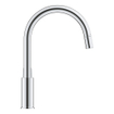 Grohe Start Loop Keukenkraan - 1-gats - hoge draaibare uittrekbare uitloop- voorsprong 21.5cm - open greep - chroom SW924749