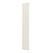 Plieger Cavallino Retto radiateur design vertical simple raccordement central 1800x298mm 614W blanc structuré 7252959