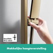 Hansgrohe Unica glijstang 65cm doucheslang 160cm brushed bronze SW917975