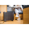 Eurom RAD radiateur - 48x15x42cm - 1000 watt - sur pied - métal noir mat SW999835