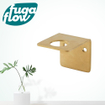 FugaFlow Efficiente Acces Zeephouder - wand - Geborsteld Messing SW1123763