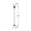 GROHE Silverflex Flexible de douche - 175cm - lisse - warm sunset SW98830