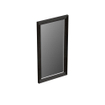 Forzalaqua Reno 2.0 spiegel 40x80cm Rechthoek zonder verlichting met frame Massief Eiken Black oiled SW492646