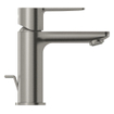 GROHE Lineare New waterbesparende wastafelkraan XS-size met waste supersteel SW97530