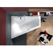 Villeroy & Boch Loop en friends baignoire - 175x135cm - gauche avec forme intérieure angulaire blanche SW28678