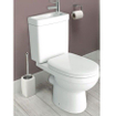 Allibert ensemble de toilette duoblock 81x65x36.5cm comprenant une lave-mains en porcelaine avec robinet et vidange en céramique blanche SW734154