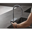 Hansgrohe Aquno 1-gr robinet de cuisine 170mm avec douchette extractible 3 jets chromé SW878838