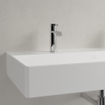 Villeroy & Boch Memento 2.0 lavabo - dessous meulé 100x47cm - sans trop-plein 2 trous de robinet ceramic+ blanc SW358449