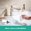 Hansgrohe Tecturis Mitigeur lavabo - vidage à tirette - bec 14.4 cm - chrome SW918496