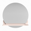 Miroir de salle de bain Mondiaz SPOT - rond 70cm - plan de miroir - couleur Rosee SW1235592