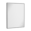 Crosswater MPRO spiegel met verlichting - 90x70cm - LED - verticaal/horizontaal - mat zwart SW1026495