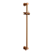 Brauer Copper Edition Glijstang - 70cm - handdouchehouder - geïntegreerde wateruitlaat - PVD - geborsteld koper SW374483
