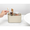 Brabantia ReNew Caddy de salle de bain - 20x10x11cm - beige doux SW798764