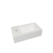 Nemo Durma Ensemble meuble-lavabo de toilette - 40x20x50cm - 1 porte - droite - 1 trou de robinet - gauche - white standard SW1580316