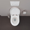 Duravit Durastyle WC suspendu à fond creux sans bride avec abattant softclose blanc SW68313