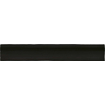 Terravito Olevia carreau mural - 5x30cm - 8mm - Rectangulaire - Noir mat (noir) SW679881