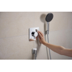 Hansgrohe FixFit Fine Q Raccord mural - sans clapet anti-retour - chrome SW1388216