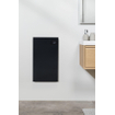 Eurom Alutherm Panneau infrarouge - 40x70.5cm - IP24 - 1200watt - wifi - mural - vertical - aluminium noir mat SW999845
