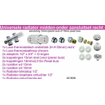 Riko set onderblok compl. recht 16x2,0 +15 knel chroom SW20753