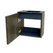 Mondiaz JOYA-DLUX Meuble de toilette 40cm - couleur Shadow - Vasque FAYE position Droite 1 trou de robinet couleur Lava. SW1422827