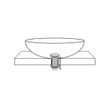 Wiesbaden Caral clickwaste afvoerplug verlengd 5/4" geborsteld staal SW890838