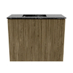Mondiaz JOYA-DLUX Meuble de toilette 50cm - couleur Dusk - Vasque FAYE position Gauche 1 trou de robinet couleur Lava. SW1423217