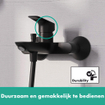 Hansgrohe Logis Mitigeur bain montage murale mat noir SW918268