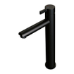 Brauer Black Edition Robinet de lavabo rehaussé économiseur d'énergie Noir mat SW385380