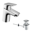 Hansgrohe Logis Robinet pour lavabo 1 trou 70 avec bonde chrome 0605637