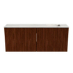 Mondiaz JOYA-DLUX 100cm meuble de toilette - couleur Ruby - Vasque FAYE position Droite 1 trou de robinet couleur Ostra. SW1423783