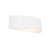 QAZQA Caz Wandlamp - 1 lamp - 36cm - IP44 - Wit SW1450880