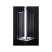 Saniclass Kay douchecabine 80x80x185cm vierkant chroom profiel en helder glas OUTLET STORE20953