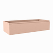 Mondiaz FOGE wastafelonderkast - 110x45x25cm - 1 lade - uitsparing links - softclose - Rosee SW1015358